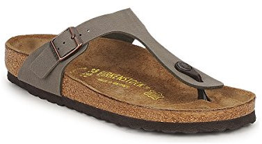 Birkenstock delle Donne Gizeh Classico Birkoflor Si Piegarono Punta Post Perizoma Stile Infradito Sandalo UK3 - EU36 - US5 - AU4 Stone