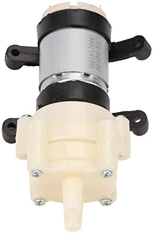 12 V DC Membranpumpe Mini Elektrische Wasser Saugpumpen Geräuscharm Elektrische Membran Ruhiges Design für Teekocher Wasserkühlung Aquarium usw.