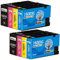 KINGJET 1500XL Druckerpatronen Kompatible für Canon PGI-1500 PGI 1500 XL 1500XL Multipack Kompatible für Canon Maxify MB2750 MB2150 MB2050 MB2350 MB2300 MB2755 MB2000 MB2155 Patrone