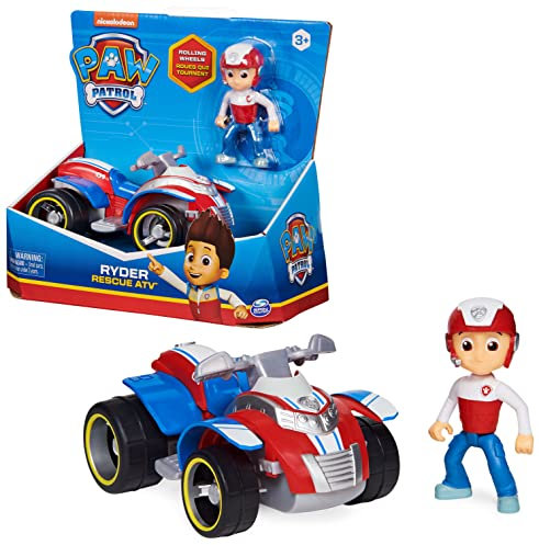 PAW PATROL 6060755 Quad-Fahrzeug mit Ryder-Figur (Basic Vehicle)