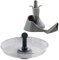 SPARES2GO Pagaie de mélange + panier à frites compatible avec les friteuses Tefal Actifry FZ70 AL80 GH80 Series 1 kg 1,2 kg