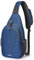 G4Free Sling Bag Rucksack, Diebstahlschutz, Brusttasche, Umhängetasche, Crossbody, Fitnessstudio, Tagesrucksack mit Kopfhörerloch für Outdoor, Radfahren, Reisen, Wandern, Herren und Damen, dunkelblau
