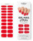 MOYOU LONDON Semi Cured Gel Nail Strips - 20 Pcs. Nail Wraps for Salon-Quality Manicure - Works with Any UV Lamp - Easy to Apply, Trim, & Remove Gel Stickers
