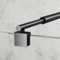 Boromal Haltestange Duschwand, Haltestange für Duschwände Stabilisierungsstange Haltestange rund Stabilisator für Glasdicke 8-10 mm Dusche Duschwand Edelstahl 73-120cm, Schwarz (1 Stück)