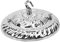 DOITOOL Vintage Dekorative Deckenleuchte Hakenplatte Heavy Duty Deckenrosette Kronleuchter Deckenleuchte Halterplatte