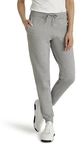 FALKE Damen Hose Basic Light Sweat Pants W Spa Baumwolle bequem komfortabel lässig druckfreier Komfortbund 1 Stück, Grau Grey-Heather 3757, S