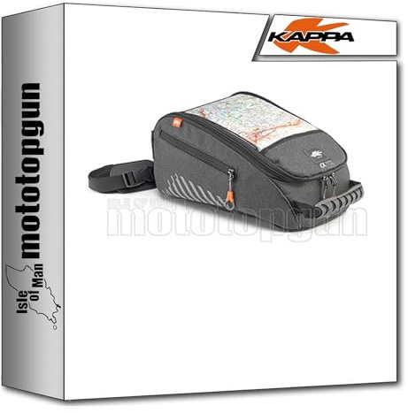 kappa tankrucksack ah213 9 lt tanklock + befestigungsring kompatibel mit yamaha yzf 600 r6 2006 2007 mototopgun