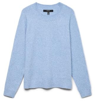VERO MODA Pullover Damen,Blue Jasper/Detail:Melange,XS