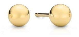 Damen Ohrringe Stecker 333 8k Gold Gelbgold Ohrstecker Kugel 3x3mm