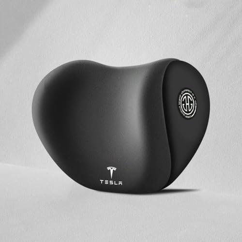 GALSOR Auto Nackenkissen Für Tesla Model 3 Model Y, Auto Sitz Kopfstütze, Weichheit Auto Kopfstütze Kissen