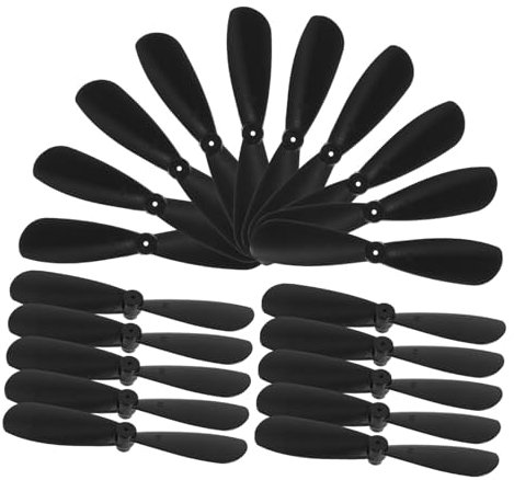 BCOATH Robuster Kunststoff-flugzeugpropeller 45 Mm Nabe 0 75 Mm Rc-Propeller 10 Paar