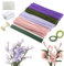 ToKinCen Pfeifenreiniger Blumenstrauß Set, 400 Stück Pfeifenputzer zum Basteln, DIY-Komplettset für Handarbeit und Hochzeitsblumendeko