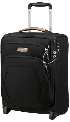 Samsonite Spark SNG ECO - EasyJet Handgepäck, Upright XS, 36 x 45 x 20 cm, 29 L, 2 kg, Flugzeug Handgepäck Underseater, Schwarz (Eco Black)