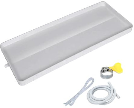 Vaschetta di Raccolta Condensa per Condizionatori D'aria, Kit di Scarico Universale Raccogli Condensa Condizionatore per Sistemi Split a Pompa di Calore(1000cm/33ft drain hose)
