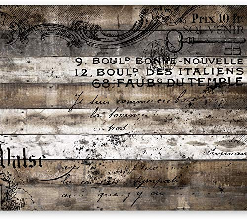 murando - Vlies Fototapete Vintage Holz 400x280 cm - Foto Tapete Schlafzimmer Wohnzimmer Moderne Vliestapete XXL Wandtapete Motivtapeten 3d Effekt Wand Dekoration - alte Bretter f-C-0152-a-a