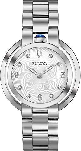 Bulova DamenArmbanduhr Analog Quarz Edelstahl 96P184