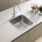 SÄUBER® 450 x 450mm Stainless Steel Kitchen Sink Square Single One 1.0 Bowl Undermount Installation, 18/8 Grade Steel Sinks, Free Basket Strainer Waste
