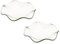 Housoutil Duftlampe Glasschale Ersatz, 2PCS Glasschale, Ersatz ölwärmer Schale Form Glasschale Wachs Schmelze Wärmer Schüsselplatte Deckelschale Für Aroma Lampe Elektrische Lampen