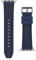 GUESS Cinturino per smartwatch da uomo compatibile con Apple Watch (42 mm-44 mm), Blu navy/Cuciture, Moderno