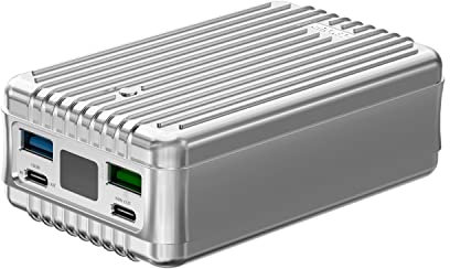Zendure SuperTank Polymer 26.800 mAh 100W Caricabatterie portatile anti-schiacciamento - Argento