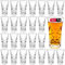 JAIEF, Set di 24 bicchieri Tequila a base pesante,Bicchieri Amaro | Bicchierini Liquore, 6c