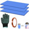 BNGXR 3pcs Silicone Mug Wrap, Mug Press Silicone Wrap, Ébauches de Sublimation Presse pour Tasses Machine à Sublimer les Tasses Machine à Presser les Tasses (avec gants)