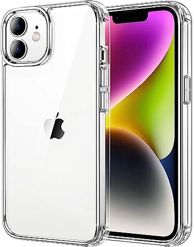 tigratigro Cover per iPhone 11 6.1 Pollici, Anti Ingiallimento,Custodia con Assorbimento degli Urti e Anti-Graffio,Struttura Protettiva Antiscivolo, Classico Stile Cover Trasparente