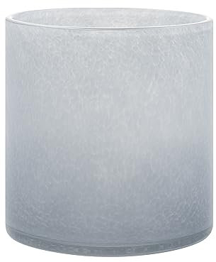 blomus Windlicht -SAGA- | Kerzenhalter aus Glas | Farbe Tradewinds | Größe L | Ø15x 16H cm | für Innen- und Außendekoration