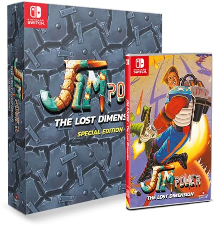 Strictly Limited Games - Jim Power: The Lost Dimension - LIMITED (PlayStation 4) (Special Limited Edition, Nintendo Switch)