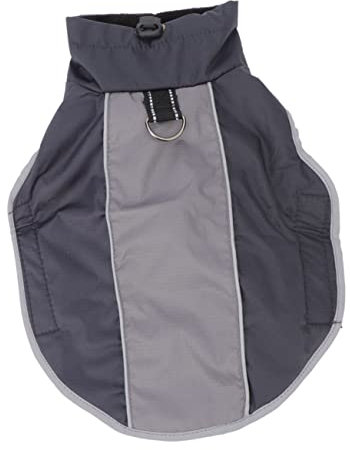 minkissy Wasserdichter Hundemantel XL Winterjacke Warm Für Große Hunde Aus Atmungsaktivem Material Mit Reflektierenden Details Für Bei Dunkelheit