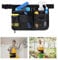 HEKOBAG Tool Belt Pouch, Heavy Duty Tool Pouch with 7 Pockets Oxford Waterproof Gardening Belt Tool Pouch with Adjustable Belt Professional Work Pouch for Garden Shears, Wrench, Hammers, Screwdrivers