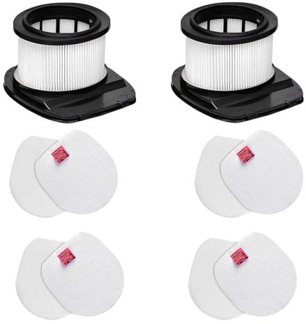 IZ370UK IZ380UK Filters Replacement for Shark IZ202UKT Z251UK IZ251UKT IZ252UK IZ252UKT IZ201UK IZ201UKT I IZ201UKTDB IZ251UKTDB Cordless Stick Vacuum