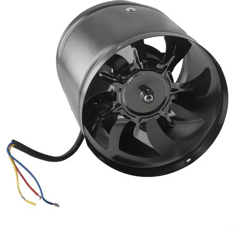 6in Quiet Duct Fan,150Mm Inline Extractor Fan Smoke Exhaust Fan, For Grow Tents, Bathroom, Office,Home Use Ventilation