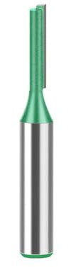 MACHSWON Straight Router Bit 8mm Shank,Double Flute Woodworking Milling Cutter Router Bits 5mm Cut Diameter 20mm Cut Length Cutting Trimming Cutter Routing Bits