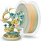 ZIRO Matt Multicolor PLA Filament 1.75mm, Schneller Farbwechsel Matte 3D Drucker Filament, 1kg Spule für Die Meisten FDM 3D-Drucker, Maßgenauigkeit +/-0.03mm, Kühler Tagesanbruch