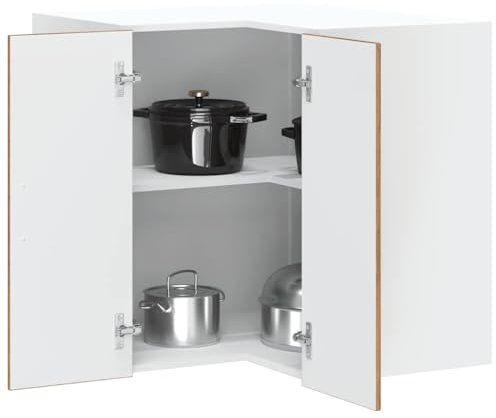 Generisch Küchen-Eckhängeschrank Lucca Altholz-Optik Holzwerkstoff,jiangboyue-853865