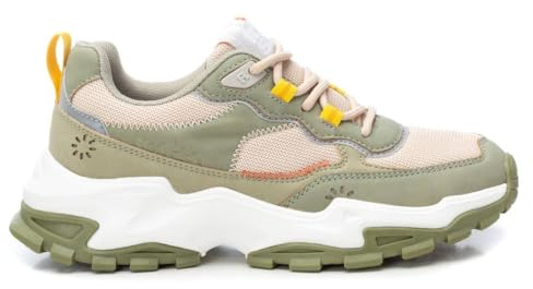 REFRESH - Sportschuhe Sneaker Damen Khaki - Bequeme und vielseitige Schuhe - Casual Mode - Modell 17240404 (Größe 41)