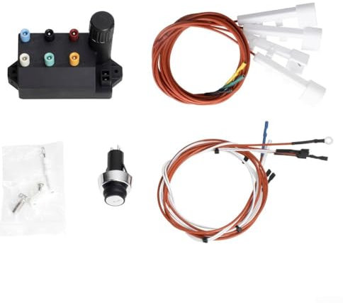Kit de encendido de parrilla de barbacoa, con kit de repuesto de encendedor de barbacoa, apto para kits de parrilla Weber II 330 y 335 Series