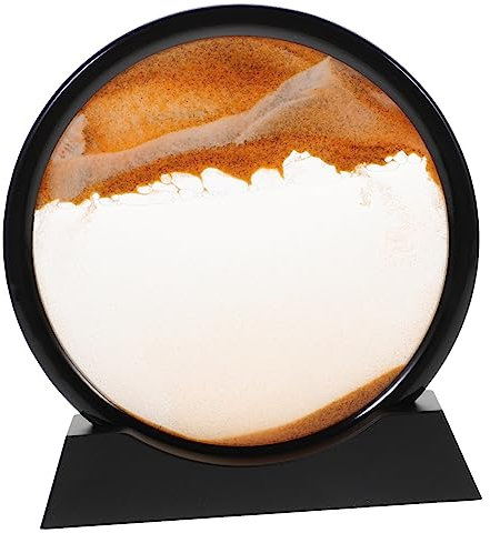 JOINPAYA Sablier de Sable Mouvement Tableau de Sable Animé Décoration de Bureau Sablier Mural