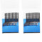 20pcs BS1010 Deburring Tool Knife Blades for Metal, Copper, Steel, Iron, Aluminium, Plastic, PVC