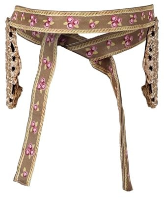 Yulefly Padme Cosplay Costume Zubehör Damen Stirnband Amidala Kostüm Halloween Karneval