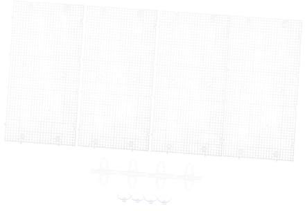 Yardwe 1 Ensemble De Plateaux Séparateurs en Plastique Transparents pour Aquarium, pour Une Saine des Plantes Et Un Jardinage Balcon.