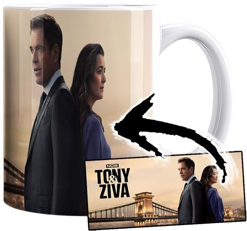 NCIS Tony & Ziva Michael Weatherly Cote De Pablo Tasse Keramikbecher Mug