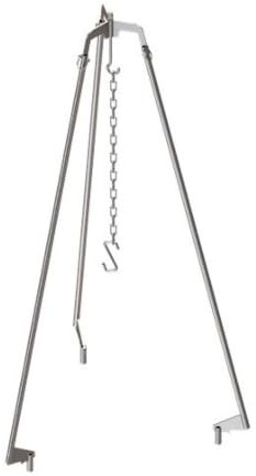 PETROMAX PX Fire Center FC1000 Dreibein aus Edelstahl, höhenverstellbar | Passendes Dreibein zur Erweiterung des PX Fire Center FC1000