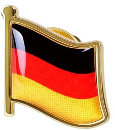 CoolChange Anstecker Deutschlandfahne aus Metall