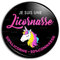 Badge 38mm Je suis Une Licornasse 50% Licorne 50% Connasse n11 - Humour Idée Cadeau Femme Pins Bouton Epinglette