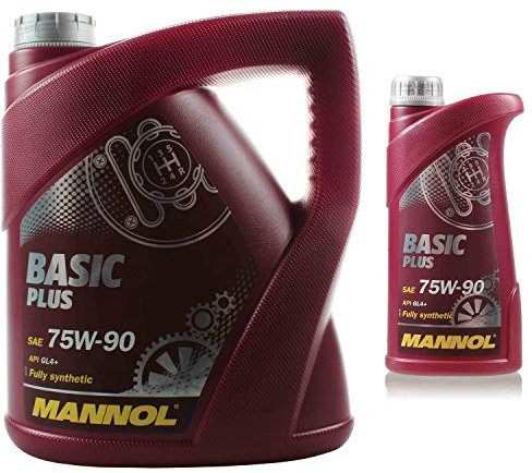 5 Liter Original MANNOL Getriebeöl Basic Plus 75W-90 API GL 4+ Gear Oil
