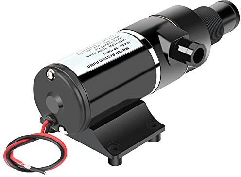 Schmutzwasserpumpen, Magnet Permanent vollständig geschlossene Wasserpumpe 12V Selbstansaugende Abwasserpumpen mit Edelstahlwelle für Marine, Yacht, Barken, Wasserpumpe