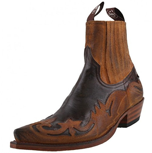 Sendra Stiefelette 4660 Braun, Schuhgröße:EUR 47