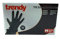 MC-Trend 100 Stück TPE Einweg Handschuhe Schwarz Einmalhandschuhe puderfrei Latexfrei in Spenderbox (Medium)